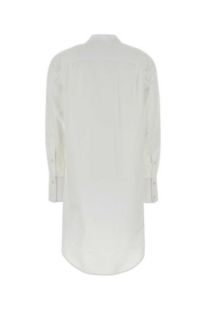 Maison Margiela S29dd0068s43001 100 White Exterior: Cotton Abiti Dress
