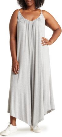 Renee C Jersey Tank Jumpsuit in Heather Grey at Nordstrom Rack, Size 2X