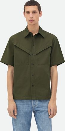 Bottega Veneta Camicia In Twill Di Cotone Leggero - Bottega Veneta