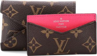 Louis Vuitton Kirigami Card Holder Monogram Canvas pouch - Brown