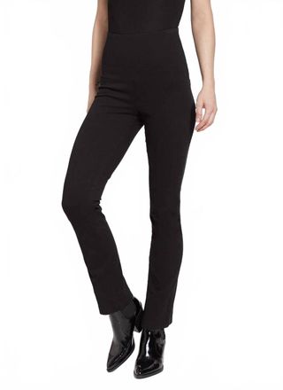 Lyss&eacute; Denim Straight Leg Jean In Black