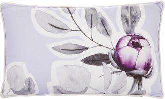 KASANOVA Cuscino divano 30x50 cm fiore rosa
