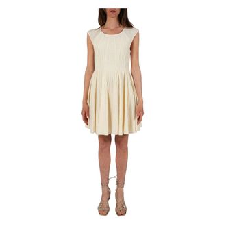 Selected Short Dresses, female, White, M, Mini Dress