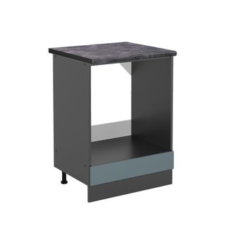 Vicco Armario Para Horno Empotrado R-line, Gris Azulado, 60 Cm, Et Antracita