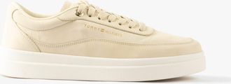 Tommy Hilfiger Modern Court Sneaker Womens Muslin - White Leather - Size UK 6.5