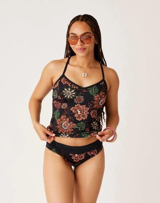 Carve Designs Womens Carve Designs Stinson Bikini Bottoms Black Stretch Swimwear GBO1109