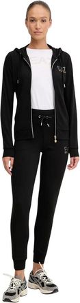 Emporio Armani Trainingspak - Dames - Trainingspakken - Zwart - S - Tweed - Fitness