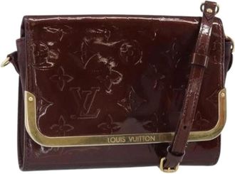 Louis Vuitton Pre-owned Vintage Cross Body Bag - Dames - Vintage Schoudertas - Rood - ONE Size - Leer - Vintage