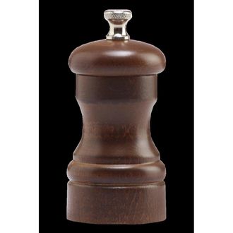 Chef Specialties 4150 4 in. Capstan Pepper Mill, Walnut