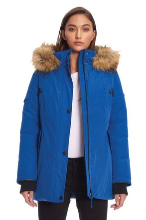 Alpine North GLACIER - Vegan Down Classic Winter Parka Jacket in Cobalt at Nordstrom, Size X-Small