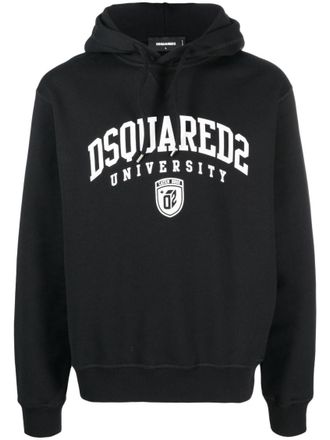 Dsquared2 Black Logo Hood Sweatshirt