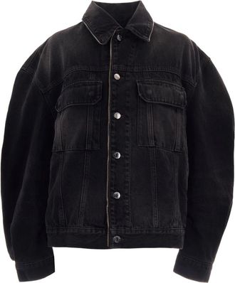 Haikure Giacca Legacy Zip - Dames - Spijkerjassen - Zwart - XS - Denim - Jassen