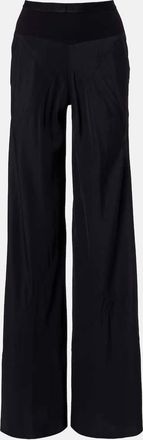 Rick Owens Pantaloni a gamba larga in raso