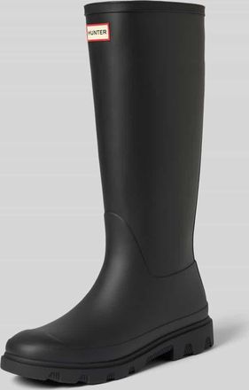 Hunter Stiefel mit Label-Detail in Black, Gr&ouml;&szlig;e 39