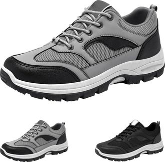 Generic Running Trainers for Men Breathable Lightweight Jogging Walking Shoes Low Top Jogging Athletic Sneakers Outdoor Casual Comfortable Non-Slip Sports Sho