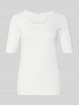 Christian Berg Slim Fit T-Shirt mit Rundhalsausschnitt in Offwhite, Gr&ouml;&szlig;e XXL