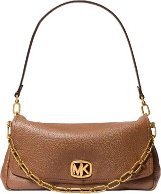 Michael Kors Bryant Grote Convertibele Schoudertas - Dames - Schoudertassen - Bruin - ONE Size - Leer - Tassen