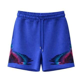 Marcelo Burlon Casual Shorts, male, Blue, Size: XS Sweetshorts