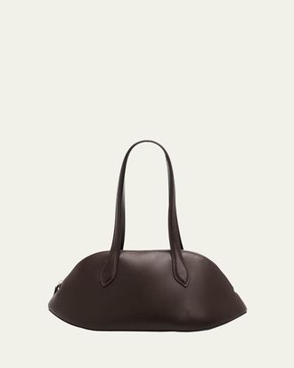 Aesther Ekme Cosmo Leather Bowling Shoulder Bag