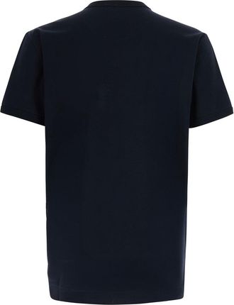 Dolce & Gabbana Mens Crew Neck T-Shirt Blue T-Shirts And Polos