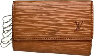 Louis Vuitton Pre-owned Accessories, female, Brown, Size: ONE SIZE Pre-owned Leather Key-Holder