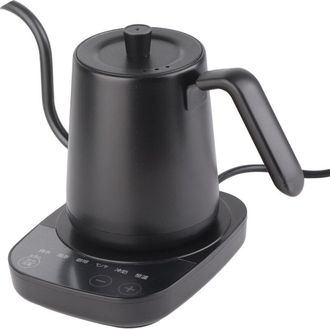 OEM Hervidor El&eacute;ctrico De Cuello De Cisne De Acero Inoxidable Para Preparar T&eacute; Y Caf&eacute; A Fuego Lento, Control Autom&aacute;tico De Temperatura, Aislado, Ideal Par