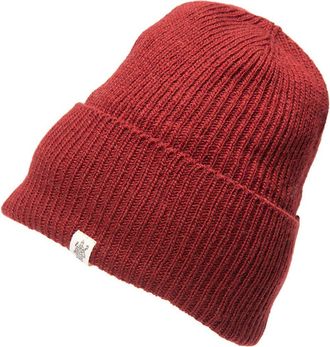 Nirvanna Designs Troubadour Rib Fold Beanie in Burgundy at Nordstrom, Size Medium