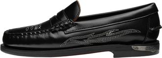 Sebago Dan El Paso Moccasin - Heren - Schoenen - Zwart - Maat: 41 EU Leer