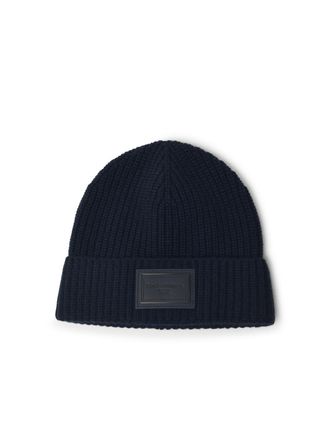 Dolce & Gabbana Berretto in cashmere blu Dolce & Gabbana