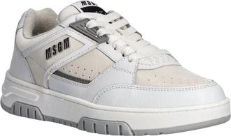 Msgm Sneakers - Dames - Sneakers - Wit - 40 EU - Leer - Schoenen