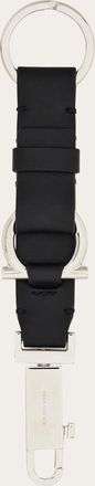 Ferragamo Uomo Portachiavi Gancini Blu