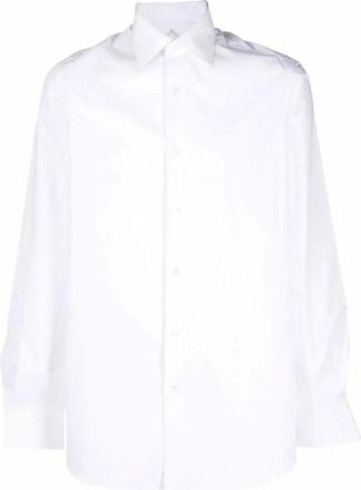 Pal Zileri Heren, Overhemden, Wit, Maat: XL Katoen