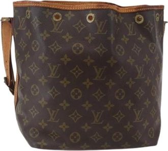 Louis Vuitton Pre-owned Bucket Bags, female, Brown, Size: ONE SIZE Pre-owned Bucket Bag