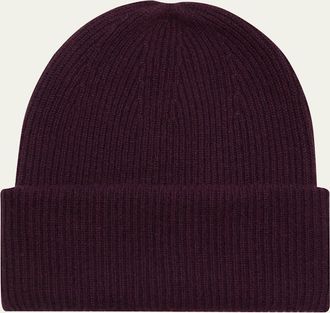 Lisa Yang Stockholm Ribbed Cashmere Beanie