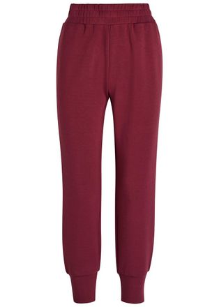 Varley The Slim Cuff 27.5 Stretch-jersey Sweatpants - Maroon - Xxs (UK4 / Xxs)