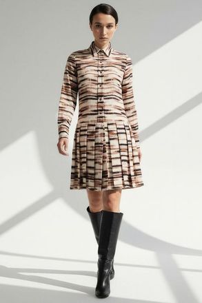 Exquise Junia Mini Dress in Brown Patterned at Nordstrom, Size X-Large