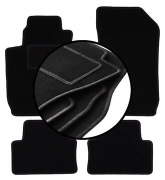 OEM Juego Completo De Alfombrillas De Velour Para: Alfa Romeo 159 Berlina, Familiar, Familiar, Sportwagon (2006-2011)