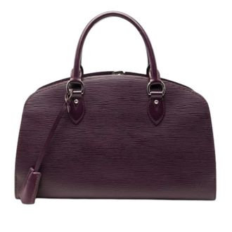 Louis Vuitton Pre-owned Jasmine - Dames - Pre-owned - Paars - Maat: ONE Size Leer