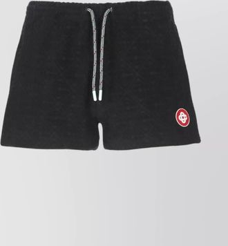 Casablanca monogram terry knee-length shorts