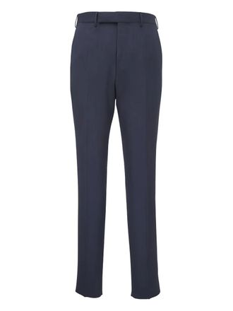Ermenegildo Zegna belt-loop trousers - Blue