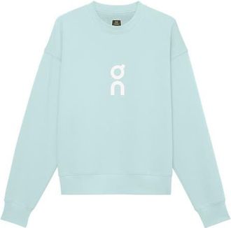On Club Crewneck Cotton Blend Sweatshirt in Flurry at Nordstrom, Size X-Large