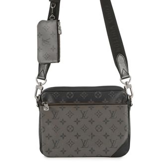 Louis Vuitton Monogram Eclipse Black Noir Monogram Eclipse Handbag Shoulder Bag (Pre-Owned)
