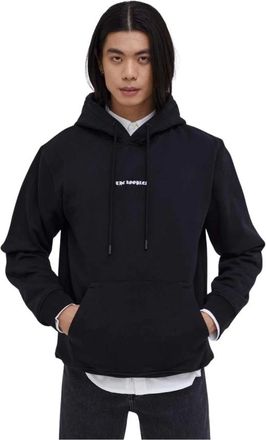The Kooples Heren, Sweatshirts & Hoodies, Zwart, Maat: S Katoen