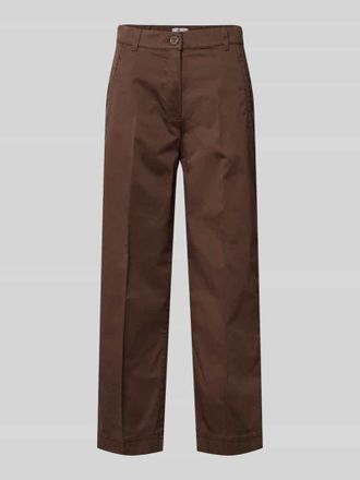 Raphaela by Brax Culotte mit Eingrifftaschen Modell Peggy in Mittelbraun Mel, Gr&ouml;&szlig;e 38