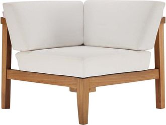 ModWay Bayport Teak Outdoor Patio Corner Chair