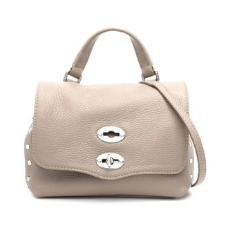Zanellato Bolso de mano Postina Daily Baby en piel - Bags - Mujer - Gris - ONE SIZE