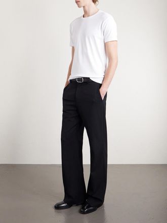 Tom Ford Pointelle-Knit Cotton T-Shirt