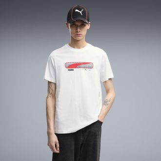Puma T-shirt PUMA Sport Logo Play da uomo, Accessori, Bianco, XXL