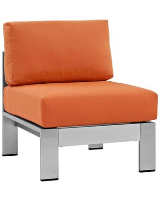 ModWay Outdoor Shore Armless Sectional Outdoor Patio Aluminum Chair