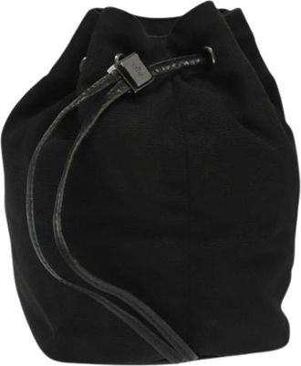 Gucci Pre-owned Nylon pouches - Dames - Vintage Tas - Zwart - ONE Size - Nylon - Vintage